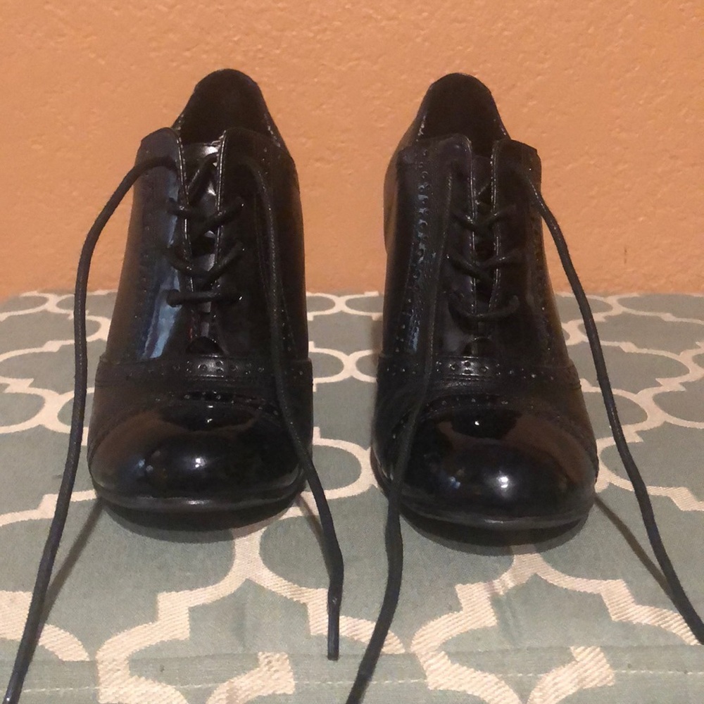 Black rampage oxfords 9.5